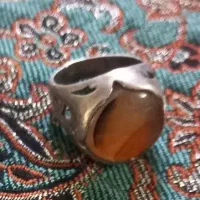 انگشتر عقیق یمنی  نقره مکتوب