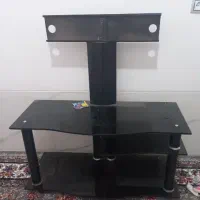 میز تلوزیون شیشه ای