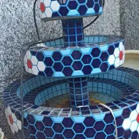 حوض آب ۳ طبقه همراه پمپ