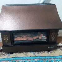 بخاری گازی طرح شومینه بزرگ