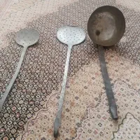کفگیر و ملاقه مسی