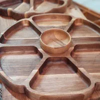 اردور خوری گل ، قلب ،دایره چوب گردو عمده و تک