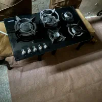 گاز صفحه شیشه ای پنج شعله البرز