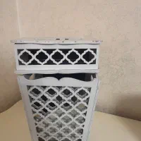 سطل زباله و جای دستمال کاغذی