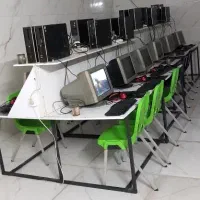 12 عدد pc با تمام وسایل آماده برای کار
