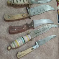 5عدد چاقو دست استخونی