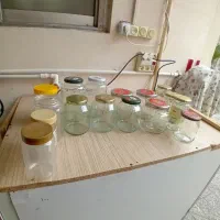 شیشه های خالی سس ورب