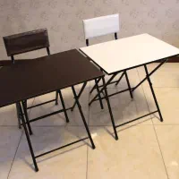 میز صندلی وایت بردی تاشو لپ تاپ کم جا تحریر