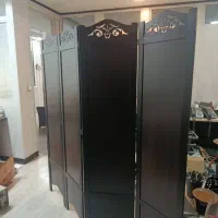 پاراوان 4 لنگه قهوه ای