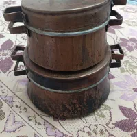 قابلمه مسی ضخیم محکم دوعدد