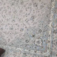 فرش دستباف گل ابریشم جفت (کاشان)
