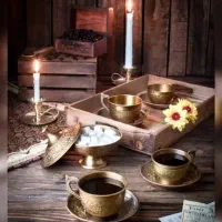 ظروف ودکوری برنجی هندی
