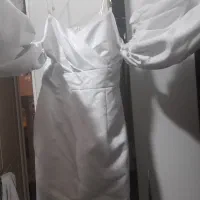 لباس مجلسی آستین پف سایز ۳۸