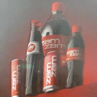 نوشابه قوطی بزرگ کوچک شیشه نوستالژی جعبه و زیرو