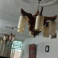 لوستر چوبی