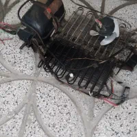 یک عددموتور یخچال دودر سالم ومرتب