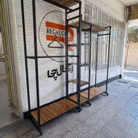 جا لباسی مدرن فلزی چوبی