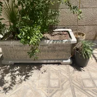 گلدان فایبر گلاس فقط ۲عدد