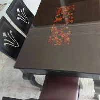 میز ناهارخوری ۶ نفره چوبی