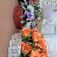 سبد گل مصنوعی|گل مصنوعی|کرمان, |دیوار