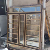 دوعدد پنجره اهنی طرح جدید