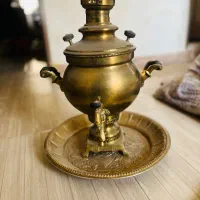 سماور برنجی قدیمی با اصالت