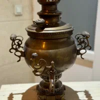 سماور برنجی ذغالی