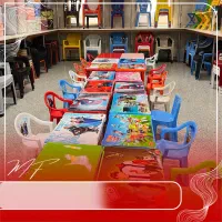 میز و صندلی کودک ناصر پلاستیک / تک و عمده