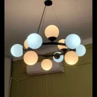 لوستر حبابی ۱۲ شاخه