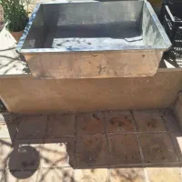 دیگ و ظرف  ویک دستگاه اجاق گاز فر دار ۵شعله سینجر
