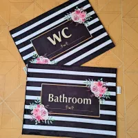 پادری سرویس بهداشتی (طرح و ابعاد دلخواه)