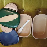 ظرف غذای دو طبقه نو نو