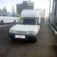 پراید وانت آخر 1402 بیرنگ مسقف کم‌کار