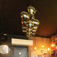 لوستر ۱۷ حبابی با ۲تا سقفی ۲حبابی