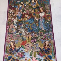 قالیچه یا تابلو فرش