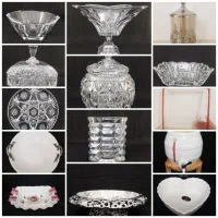 تعداد زیادی ظرف پذیرایی نو با قیمت مناسب