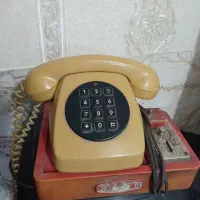 تلفن سکه ای عتیقه سالم