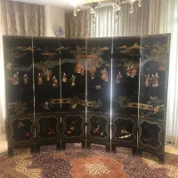 پاراوان بسیار زیبای فرانسوی قدیمی،انتیک
