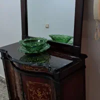 آینه کنسول و بوف بسیار شیک و نو