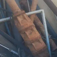 توربین. سر تخلیه چهار اینچ