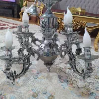 لوستر برنزی سنگین