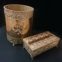 سطل و جا دستمال کاغذی