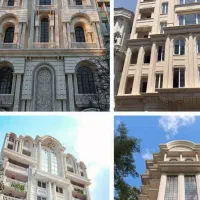 حیاط ۶ طبقه ویلاشهر زعفرانیه میرداماد یاغچیان