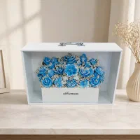 باکس گل شمعی هدیه و نوزادی