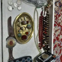 انگشتر و تعدادی لوازم انتیک
