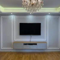 قاب بندی دیوار واجرای تخصصی تی وی وال TV Wall مدرن