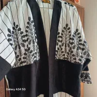 مانتو نو گلدوزی شده