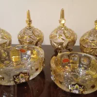 قندان به همراه زیر سیگاری