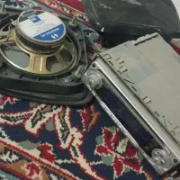 پخش jvc قدیمی و دو عدد  پخش پیکانی قدیمی