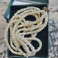 گردنبند مروارید اصل پرورشی